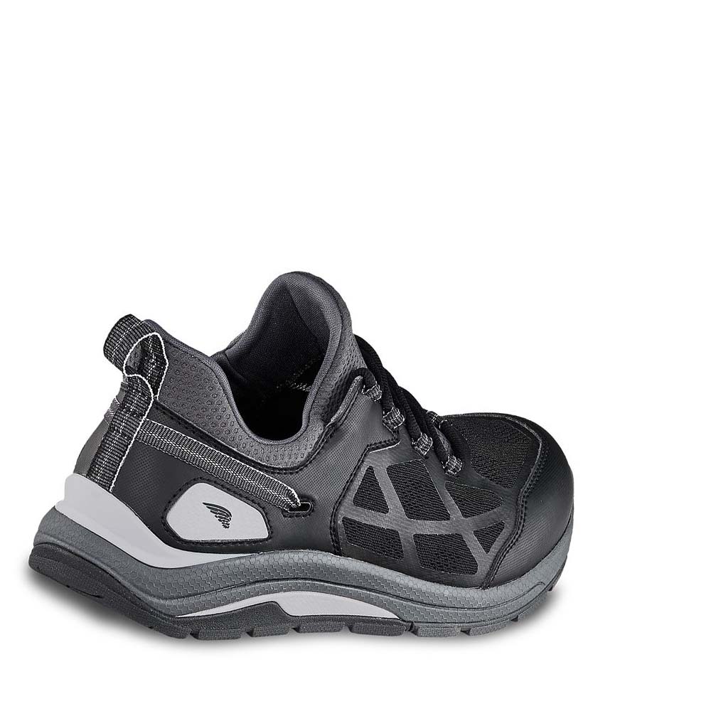 Red Wing CoolTech™ Soft Toe Athletic Work Men's Safety Shoes Black / Grey | ZA 200XYU